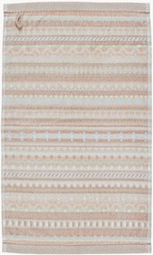 Fluweel & terry gastendoeken Geometric Print, 3-delig