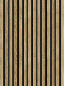Mexen Lam-B muurpanelen 275 x 31,5 cm, 4 mm HDF-plaat, Honingeik - S100-275317-2812-066