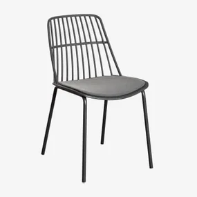 Eetkamerstoel Maeba Grijs – Grafiet - Sklum