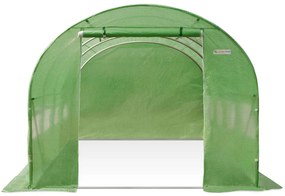 Groene folietunnel 2,5x5m Tuinpunt