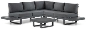 Hoek loungeset 5 personen Aluminium Grijs  Lifestyle Garden Furniture Lorenzo