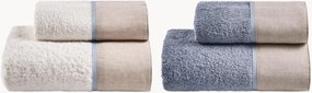 Katoenen handdoekenset Codewashed, 4-delig