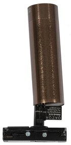 Moderne spot donker brons voor railsysteem 1-fase 35mm - Iconic Jeana Luxe