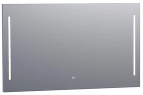 BRAUER spiegel Deline - 120x70cm - verlichting - aluminium 3866s