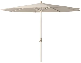 Platinum Riva stokparasol 3 m. rond - Sandstone Ivory