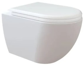 Creavit randloos hangend toilet met bidet sproeier en softclose zitting