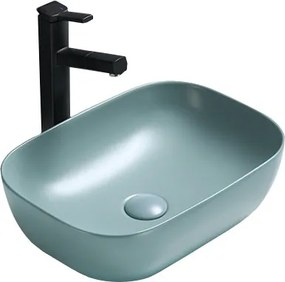 Mexen Rita opbouw wasbak 45 x 32 cm, lichtgroen mat - 21084548