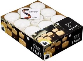 Spaas theelichtjes - Clearlights Maxi - 24 stuks - 10 branduren - wit