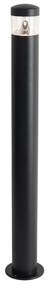 Moderne buitenlamp zwart 80 cm IP44 incl. LED - Roxy