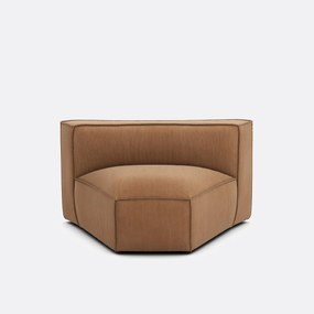 Modulaire open hoek, ribfluweel Seven