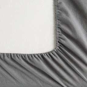 Hoeslaken in gewassen linnen, Elina