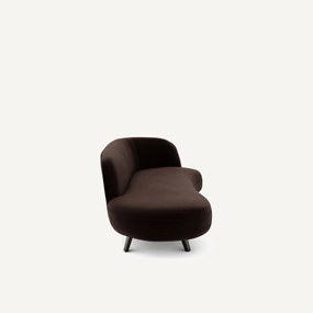 Slaapbank, fluweel, ROSEBURY, ontwerp Emmanuel Gallina