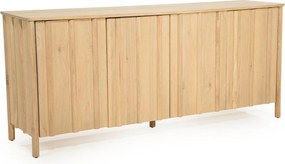 Modern Dressoir Eikenhout Naturel - 183x47x80cm.