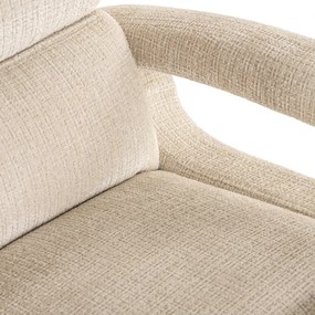 Richmond Interiors Denvi Relaxfauteuil Modern Beige Chenille