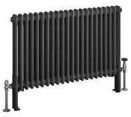 Eastbrook Imperia 2 koloms radiator 100x60cm 1407W antraciet