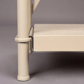 Dutchbone Iron Lage Stellingkast Beige - 126x40x96cm.