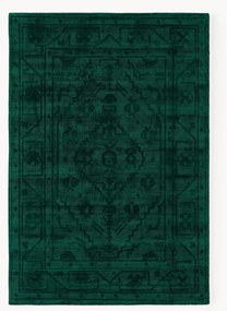 Handgeweven viscose vloerkleed Shaila