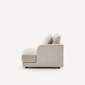 Halve bank rechts, modulair, in tweed, TIBERIO