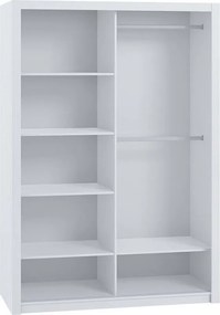 Kledingkast Catromi 106, Artisan eiken, 215x150x62cm, 149 kg, Kledingkast deuren: Schuivend, Aantal planken: 5, Aantal planken: 5