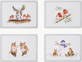 Placemats Xmas, 4-delig