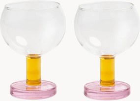 Handgemaakte wijnglazen Cantine, 2-delig