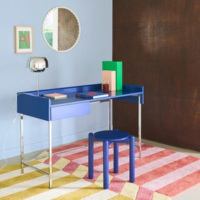 Tafellamp in chroom ijzer, Kinoko