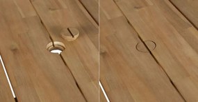 The Outsider Dining Tuintafel - Reims - 200x100 cm - Acaciahout - Grijs - The Outsider