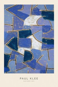 Kunstdruk Blue Night (Special Edition) - Paul Klee, (26.7 x 40 cm)