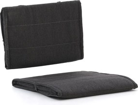 Stapelstoelkussen Tuin | Grijs-Antraciet | Polyester/Polypropyleen | Madison | 53x49cm | Kees Smit Tuinmeubelen