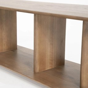 Open Tv-meubel Eikenhout Bruin - 180x40x43.5cm.