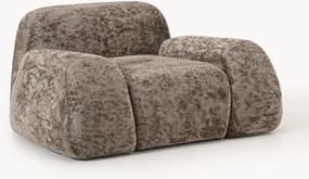 Loungefauteuil Wolke van teddy-bouclé