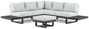 Hoek loungeset 5 personen Aluminium Grijs Lifestyle Garden Furniture Lorenzo