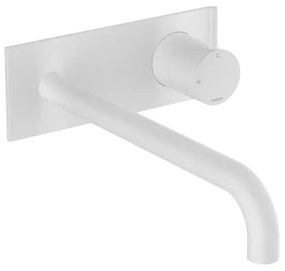 Hotbath Cobber Afbouwdeel - voor wastafelkraan - 25cm uitloop - Mat Wit CB106EXT25WH