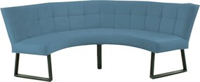Eetkamerbank - Amsterdam - stof Element petrol 14 - geschikt voor tafel 150 cm