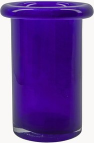 Handgemaakte glazen vaas Buck, H 23 cm