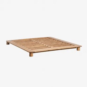 Mangohouten Bed Mariselina Mangohout & 180 X 200 Cm - Sklum