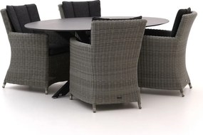 Diningset Intenso | 4 personen | Tuinset sintered stone | 5-delig | Kees Smit Tuinmeubelen