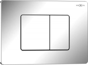 Mexen Tex 05 spoelknop roestvrij staal, glanzend chroom - 6105-03