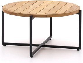 Loungetafel Apple Bee | Rond | Tuintafel Teakhout | Ø74cm | Kees Smit Tuinmeubelen