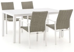 Manifesto Villongo/Menzano 160cm dining tuinset 5-delig stapelbaar