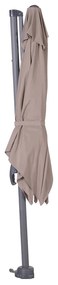 Garden Impressions Hawaii zweefparasol S 250 x 250 cm taupe