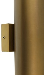 Industriële wandlamp messing 10-lichts - Whistle Industriele / Industrie / Industrial G9 cilinder / rond Binnenverlichting Lamp