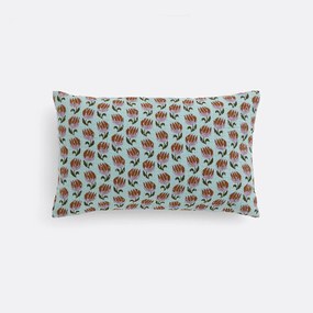 Rechthoekige kussenhoes, tetra, Ikat print, Asti