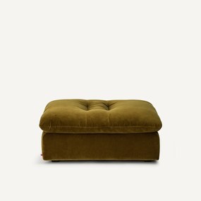 Modulaire fluwelen voetensteun, GIULIANO