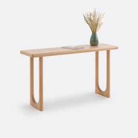 Wandtafel, massief eiken en eikenfineer, Douve