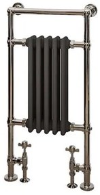 Eastbrook Avon radiator 50x95cm 530W chroom/antraciet