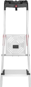 Hailo hailo l80 comfortline (4*) Aluminium - Trapladders - 70x42x125cm
