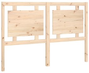 vidaXL Hoofdbord 145,5x4x100 cm massief grenenhout