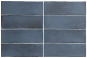 Jabo Premium Koko wandtegel 15x5cm donkerblauw mat