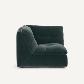 Modulaire 90° hoek in fluweel, GIULIANO